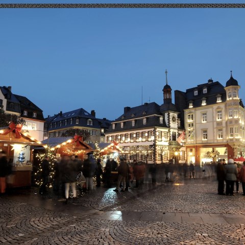 Weihnachtsmarkt auf dem Marktplatz