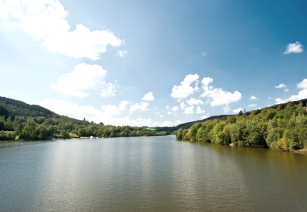 Blick auf den Kronenburger See, © Eifel Tourismus GmbH, D. Ketz