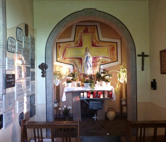 Marienalatar in Bergkapelle, © TI Islek