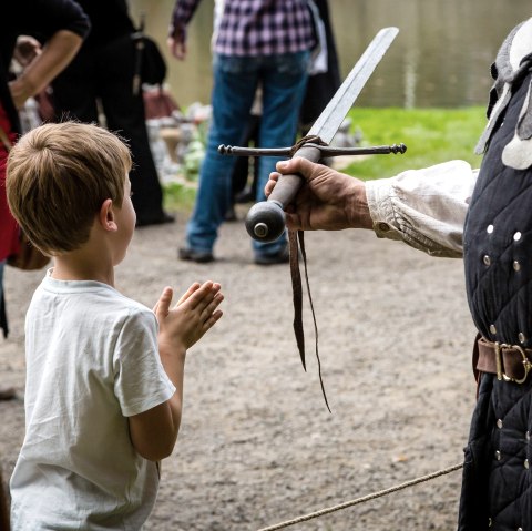 Kinderritter auf Burg Satzvey, © Mike Göhren - Der Fotoschmied