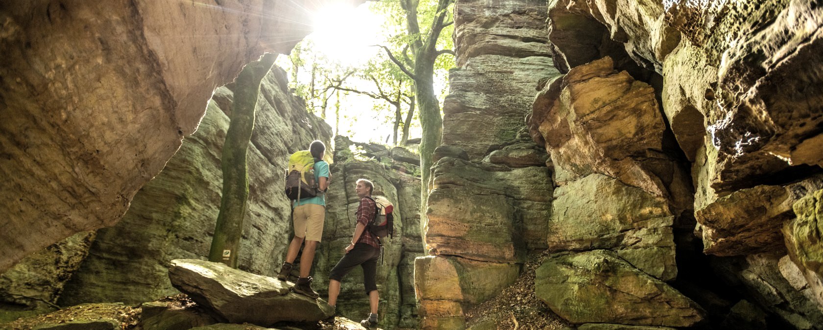 Mandrack Passage am Felsenweg 3 im NaturWanderPark delux, © Eifel Tourismus GmbH, D. Ketz