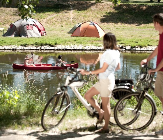 Radpause am Sauer-Radweg, © Dominik Ketz Fotografie / Rheinland-Pfalz Tourismus GmbH