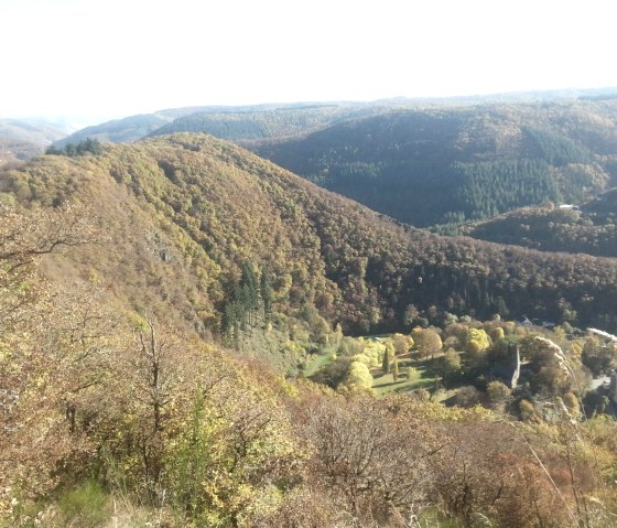 Blick von oben auf Bad Bertrich, © GesundLand Vulkaneifel