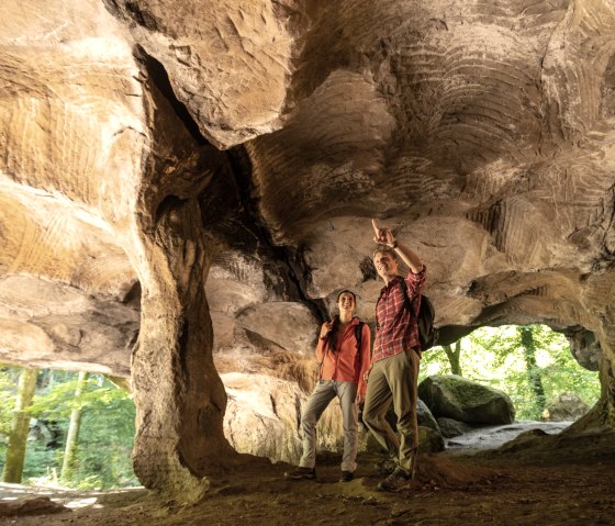 Felsenweg 1 NaturWanderPark delux: Felsen Huel Lee/Hohllay, © Eifel Tourismus GmbH, D. Ketz