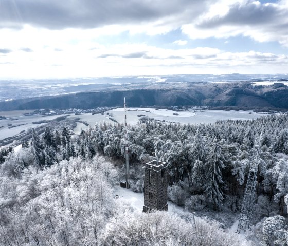 Hochsimmerturm im Winter, © Eifel Tourismus GmbH, D. Ketz