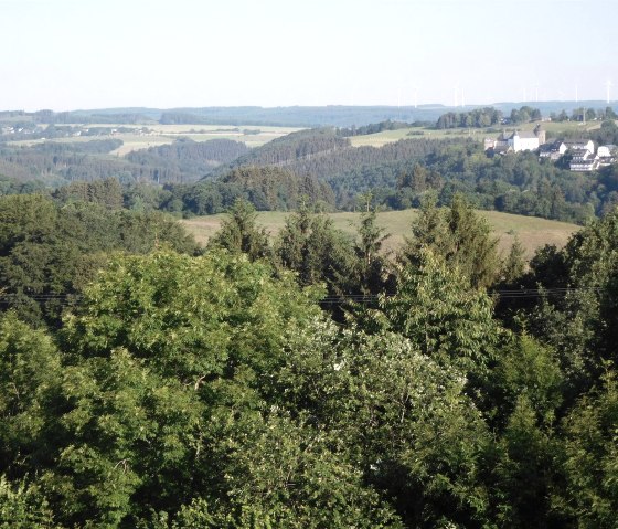 Blick vom Grundstück, © Nordeifel Tourismus GmbH & Ferienwohnung Charly