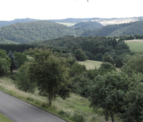 Weitblick vom Dorfplatz