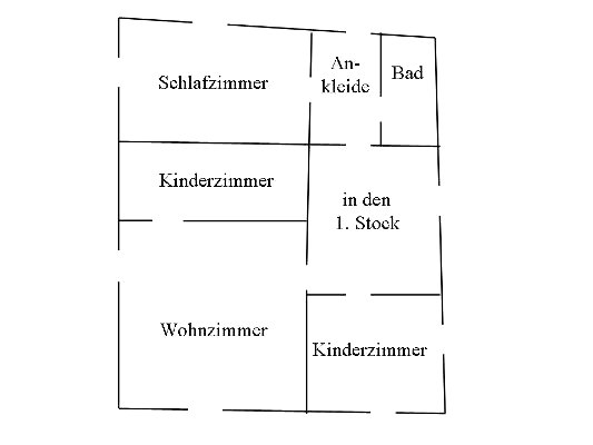 Grundriss 2 Stock, © Bernd Hellgardt