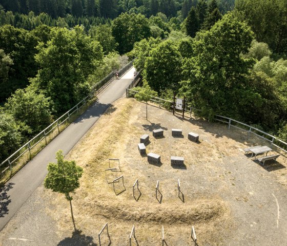 Kyll-Radweg, Rastplatz Stadtkyll, © Eifel Tourismus GmbH, Dominik Ketz