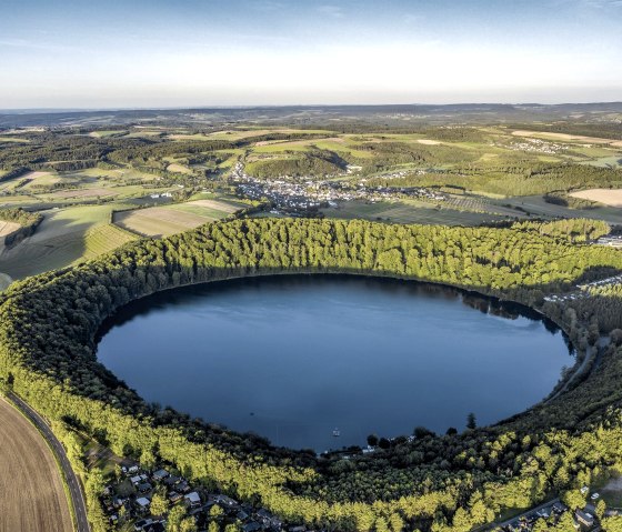 De Pulvermaar van bovenaf, © Eifel Tourismus GmbH