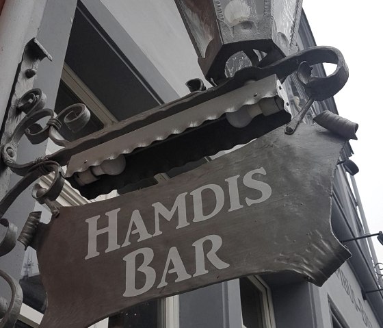 Historisches Emblem Hamdis Bar, © Tourist-Information Wittlich Stadt & Land