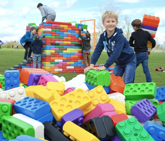 Seepark Zülpich, Riesensteine für Kinder, © Seepark Zülpich