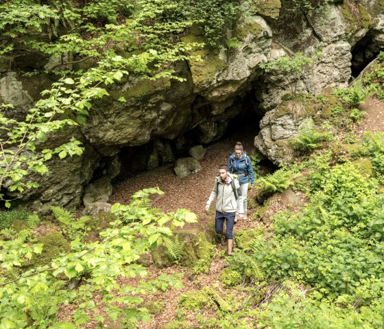 Vulkanpfad, Mühlsteinhöhle, Gerolstein, © Eifel Tourismus GmbH, Dominik Ketz