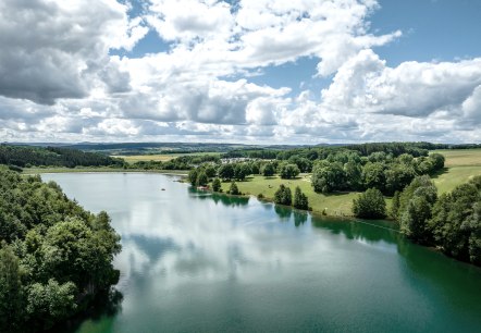 Blick auf den Freilinger See, © Eifel Tourismus GmbH, Dennis Startmann-gefördert durch REACT-EU