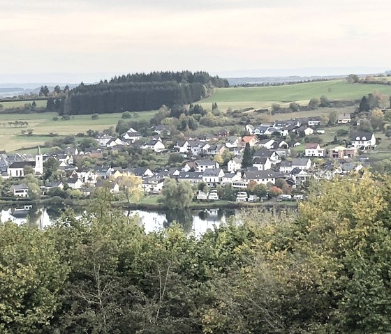 Blick auf Schalkenmehren