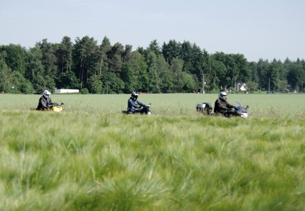 Motorradtouren Eifel: Touren mitten durch grüne Landschaft, © RoadConcept