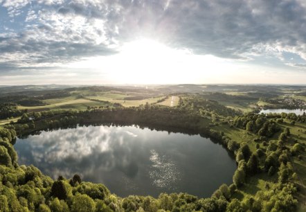 Vulkanismus in der Eifel-Maare bei Daun, © Eifel Tourismus GmbH