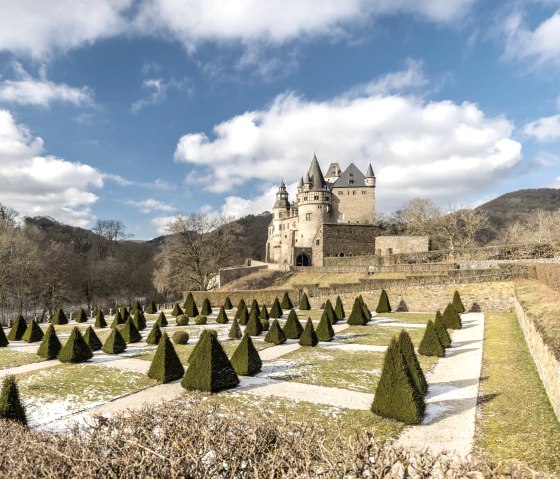 Schloss Bürresheim und barocker Garten im Winter, © Eifel Tourismus GmbH, D. Ketz