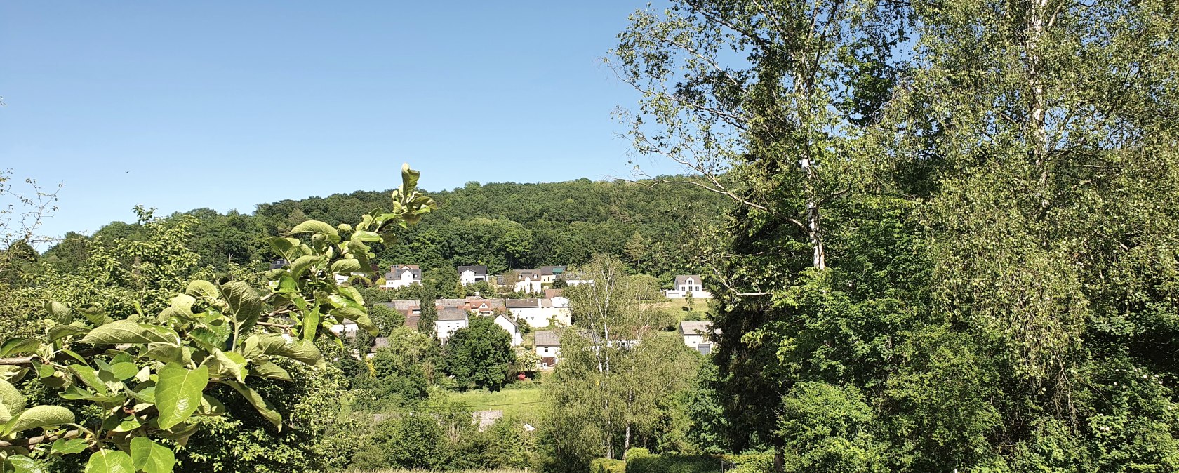 Bitburger LandGang Wandersteig Tanzlay - Blick auf Hüttingen, © TI Bitburger Land