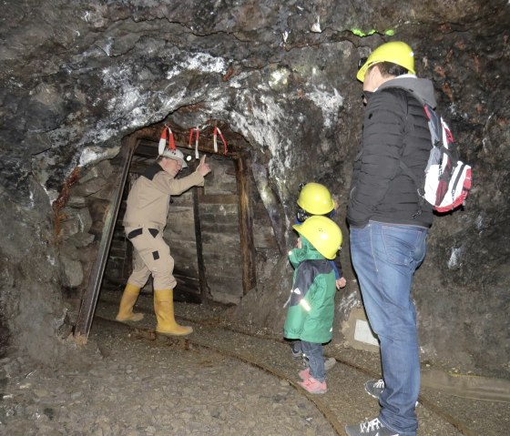 Besucherbergwerk Grube Bendisberg, © Foto: Svenja Schulze-Entrup, Quelle: Touristik-Büro Vordereifel