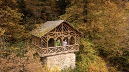 Blick aus der Balduinshütte über dem Liesertal, Eifelsteig-Etappe 12, © Eifel Tourismus GmbH, D. Ketz