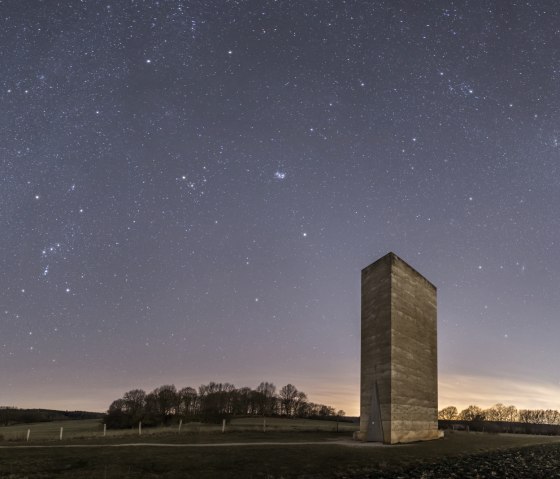 Sternenhimmel über Bruder Klaus Kapelle, © Bernd Pröschold