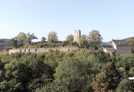 Dasburg Burgruine, © Tourist-Information Islek, Ingrid Wirtzfeld