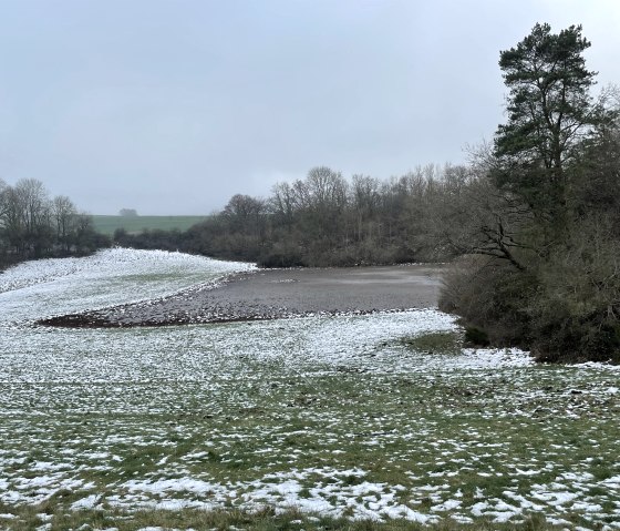 Hinkelsmaar im Winter, © GesundLand Vulkaneifel GmbH