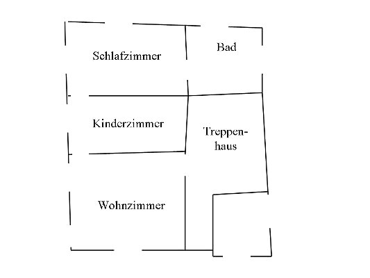 Grundriss 1 Stock, © Bernd Hellgardt