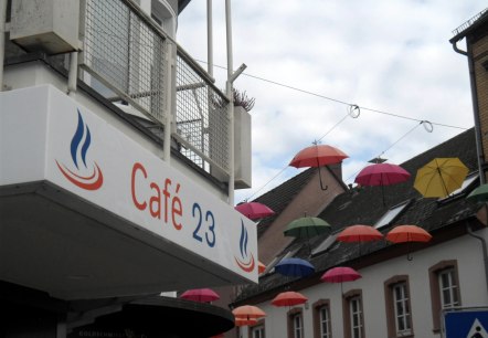 Café23, am Hahnplatz in Prüm, © Tourist-Information Prümer Land