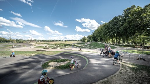 Der Pumptrack, © Eifel Tourismus GmbH, Dennis Stratmann