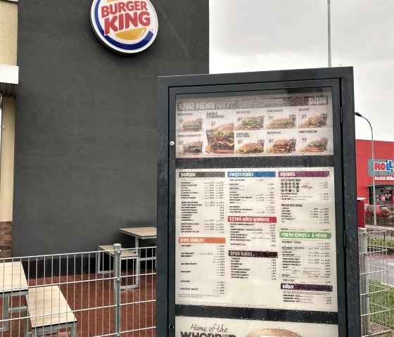 Enseigne Burger King, © Tourist-Information Wittlich Stadt & Land