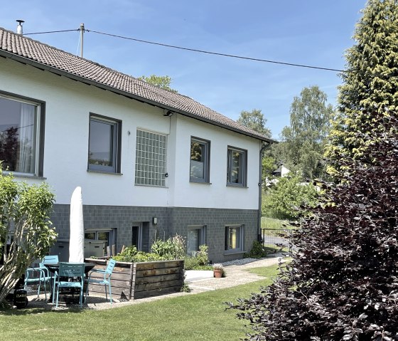 Gartenansicht Ahrliebe Ihrferienzuhause