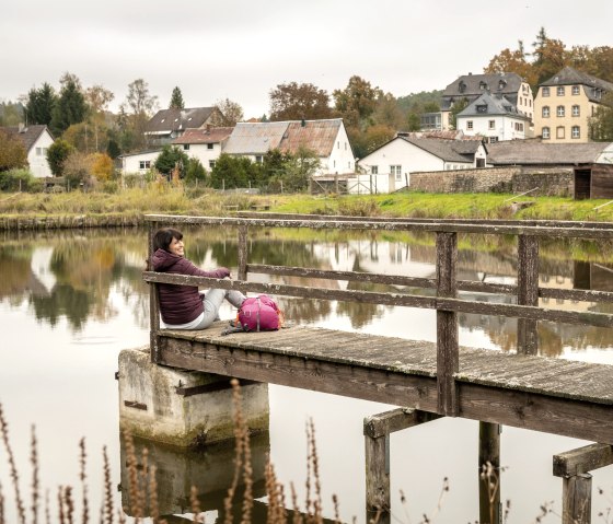 Entspannte Rast im Garten vom Kloster Himmerod, © Eifel Tourismus GmbH, D. Ketz