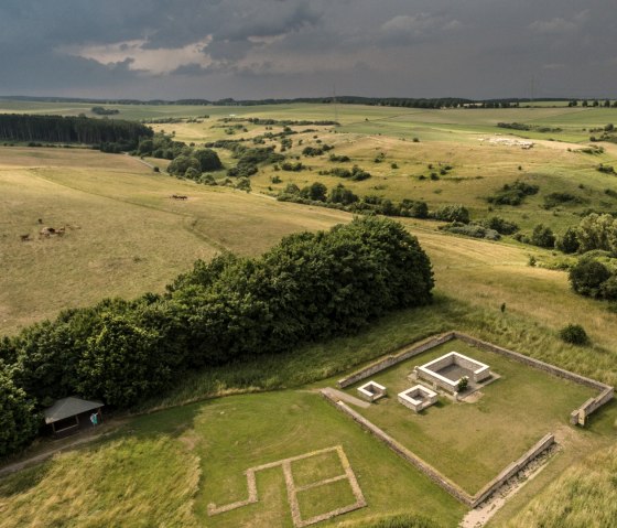 Das Matronenheiligtum auf der Etappe 6 des Eifelsteigs, © Eifel Tourismus/D. Ketz