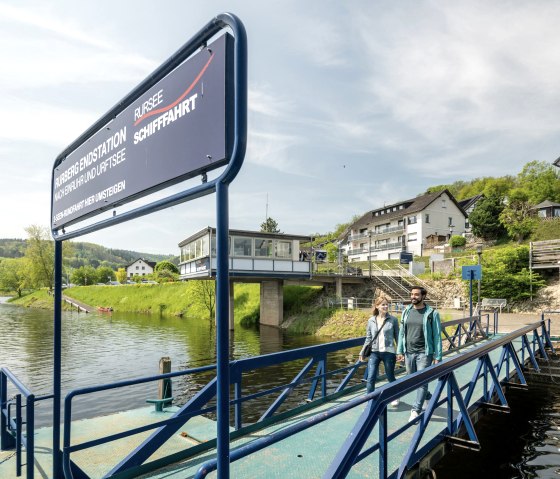 Anlegestelle in Rurberg, © Eifel-Tourismus GmbH, Dominik Ketz