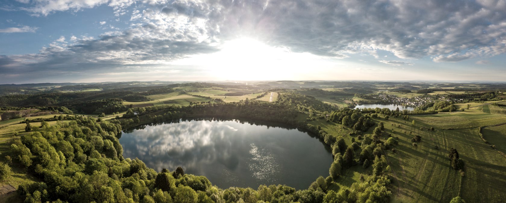 Vulkanismus in der Eifel-Maare bei Daun, © Eifel Tourismus GmbH