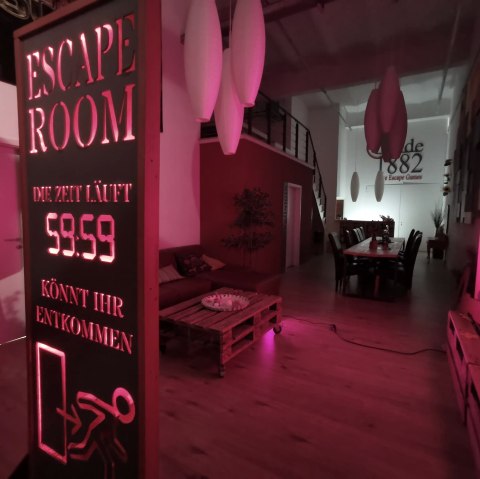 Ontsnappingsruimte, © Escape-Room Code 1882