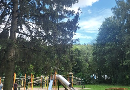 Prüm Spielplatz im Kurpark, © Tourist-Information Prümer Land