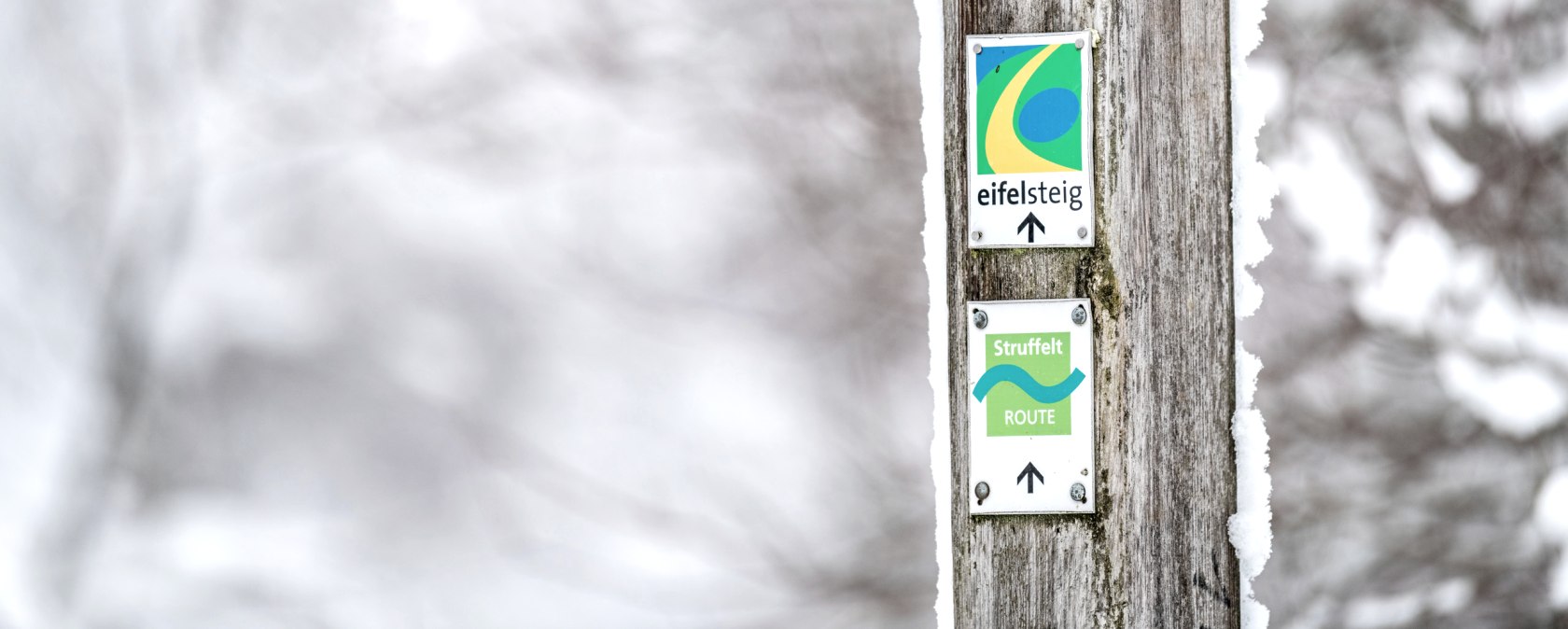 Struffelt-Logo im Schnee, © Eifel Tourismus GmbH, Dominik Ketz