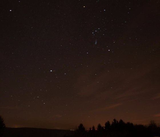 Orion, der  Jäger am Winterhimmel, © seeblick-eifel.de