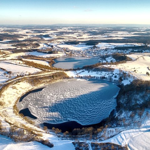 Maare der Eifel im Winter, © Eifel Tourismus GmbH