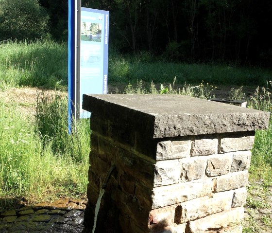 Josendrees mit Infotafel, © GesundLand Vulkaneifel GmbH