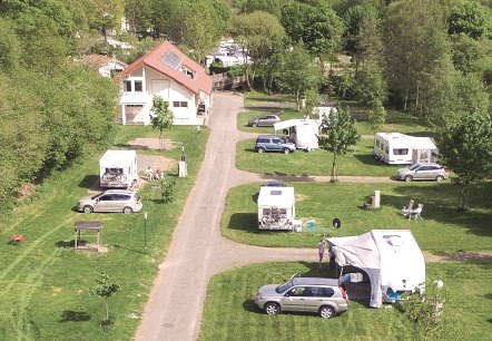 Camping in der Enz