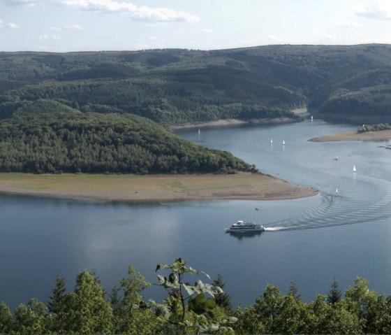 RurUfer-Radweg: Rursee-Panorama, © Eifel Tourismus GmbH/P. Jacob