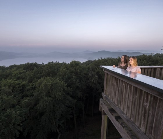 Aussicht vom Lydiaturm, © Kappest/Vulkanregion Laacher See