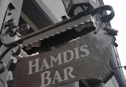 Historisches Emblem Hamdis Bar, © Tourist-Information Wittlich Stadt & Land