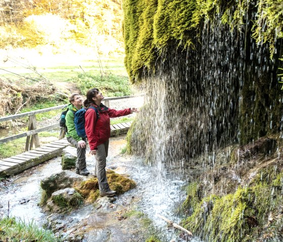 Beeindruckendes Naturschauspiel: Nohner Wasserfall, © Eifel Tourismus GmbH, Dominik Ketz