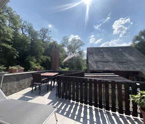 Terrasse, © Ferienwohnung im Brohlbachtal