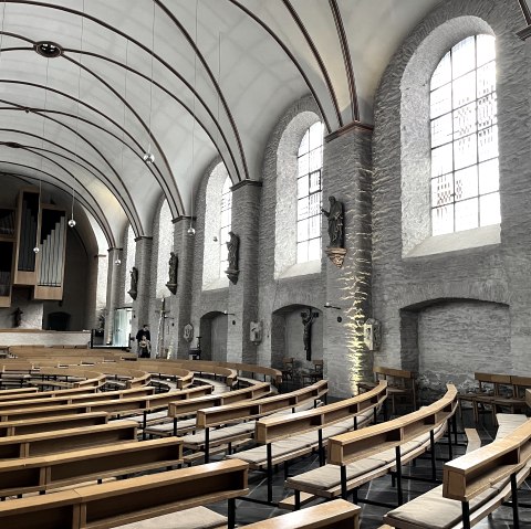 Aukirche van binnenuit, © Monschauer Land Touristik e.V.